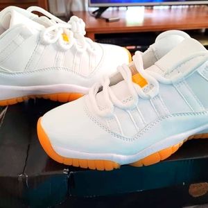 Retro 11 Jordans citrus (women)